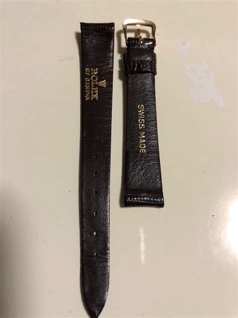 vintage rolex watch band|genuine Rolex leather watch bands.